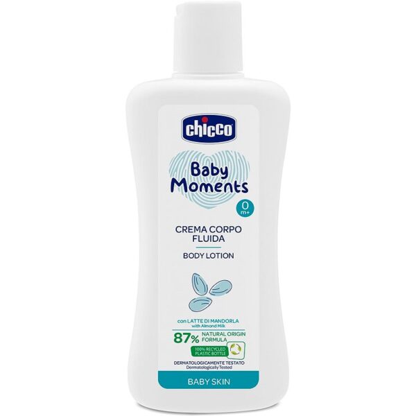 Chicco Baby Moments lapte de corp pentru copii 200 ml-ro
