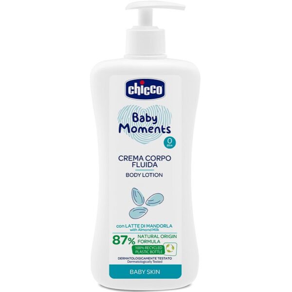 Chicco Baby Moments lapte de corp pentru copii 500 ml-ro