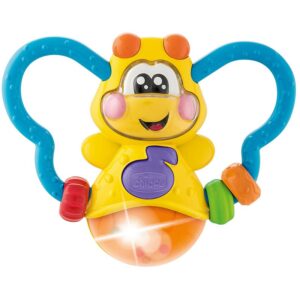 Chicco Baby Senses Lighting Bug jucărie pentru dentiție cu zornăitoare 1 buc-Țena