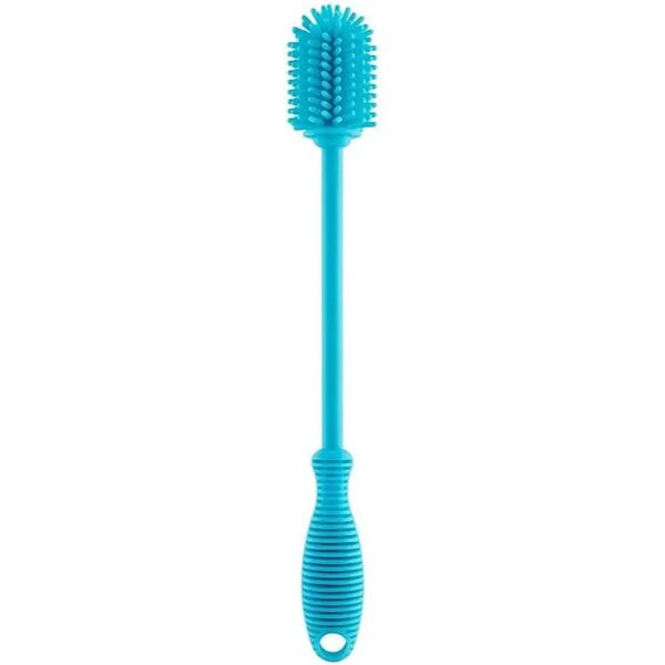 Chicco Cleaning Brush Silicone perie de curățare Blue 1 buc-Țena