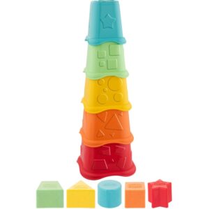 Chicco Eco+ 2in1 Stacking Cups cupe de stivuire 6-36 m 10 buc-ro