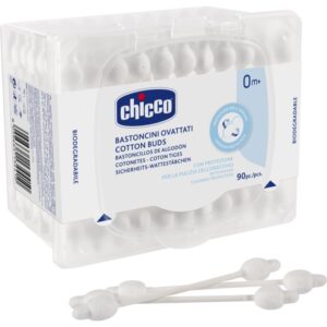 Chicco Hygiene bețișoare din bumbac pentru nou-nascuti si copii 0m+ 90 buc-Țena