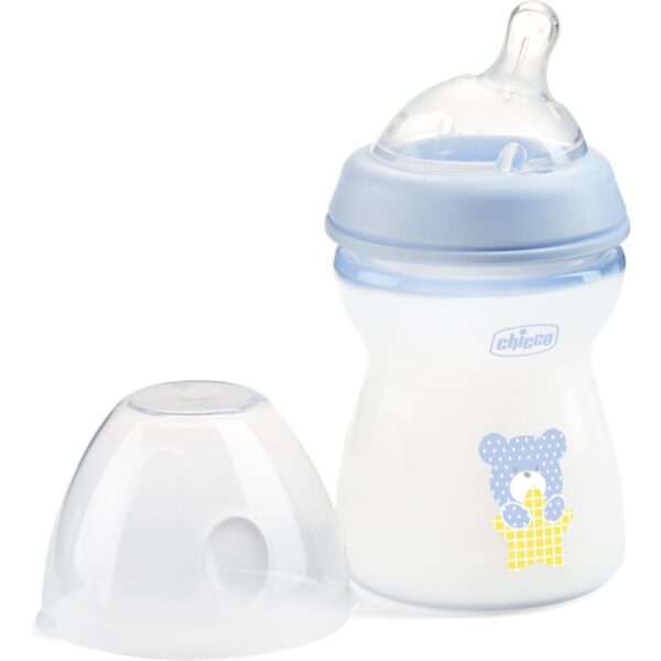 Chicco Natural Feeling Boy biberon pentru sugari 2m+ 250 ml-ro