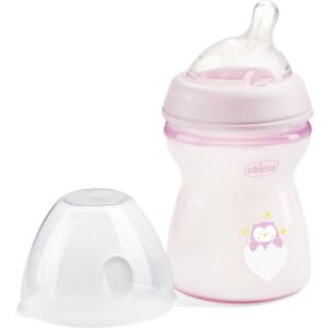 Chicco Natural Feeling Girl biberon pentru sugari 2m+ 250 ml-ro