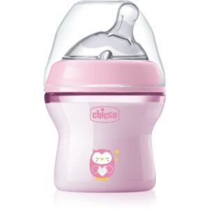 Chicco Natural Feeling Pink Girl biberon pentru sugari 0 m+ 150 ml-ro