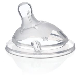 Chicco Natural Feeling Step-up tetină pentru biberon 0m+ Slow 1 buc-ro