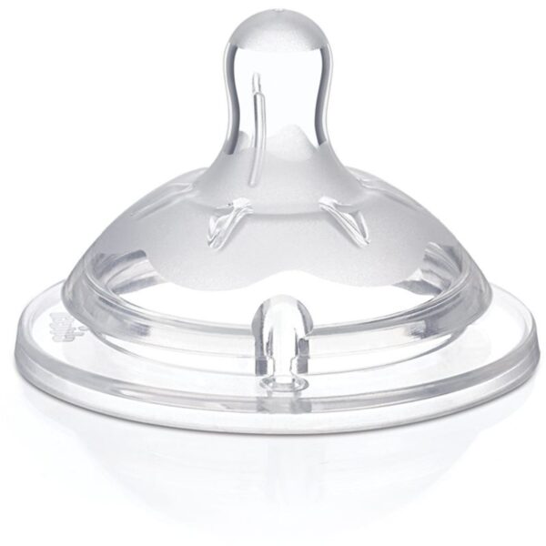 Chicco Natural Feeling Step-up tetină pentru biberon 4m+ Adjustable 2 buc-ro