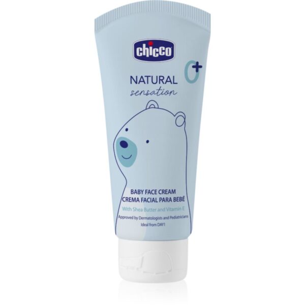 Chicco Natural Sensation Baby cremă pentru față pentru nou-nascuti si copii 0+ 50 ml-ro