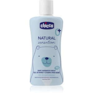 Chicco Natural Sensation Baby gel de duș și șampon pentru nou-nascuti si copii 0+ 200 ml-ro