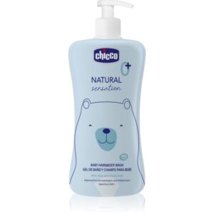 Chicco Natural Sensation Baby gel de duș și șampon pentru nou-nascuti si copii 0+ 500 ml-ro