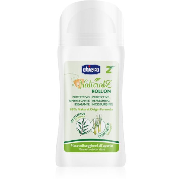 Chicco NaturalZ Protective & Refreshing Roll-on roll-on repelent împotriva țânțarilor 2 m+ 60 ml-ro