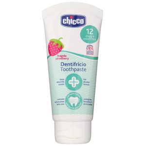 Chicco Oral Care Toothpaste Pasta de dinti pentru copii. aroma Strawberry 12 m+ 50 ml-ro