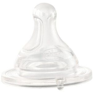 Chicco Perfect 5 Well-Being tetină pentru biberon 4m+ Fast 2 buc-ro