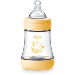 Chicco Perfect 5 biberon pentru sugari 0 m+ Slow Flow Yellow 150 ml-Țena