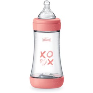 Chicco Perfect 5 biberon pentru sugari 2 m+ Medium Flow Pink 240 ml-Țena
