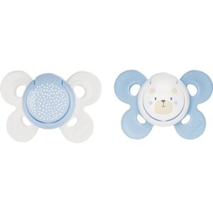 Chicco Physio Comfort 2-6 m suzetă Boy-Bear/Dots 2 buc-Țena