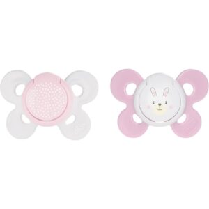Chicco Physio Comfort 2-6 m suzetă Girl-Dots/Rabbit 2 buc-Țena