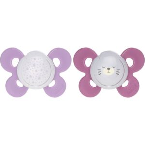 Chicco Physio Comfort Night 16-36 m suzetă Stars/Bear 2 buc-ro