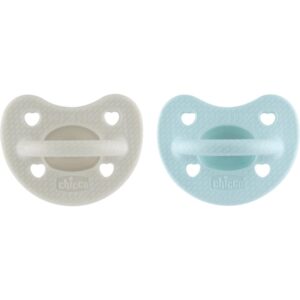 Chicco Physio Forma Luxe suzetă 6-16 m Grey/Mint 2 buc-ro