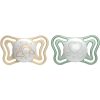 Chicco Physio Light Physio Forma Night suzetă 2-6 m Gold/Green 2 buc-Țena