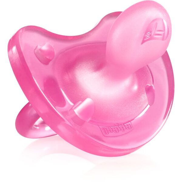 Chicco Physio Soft Pink suzetă 16-36 m 2 buc-Țena
