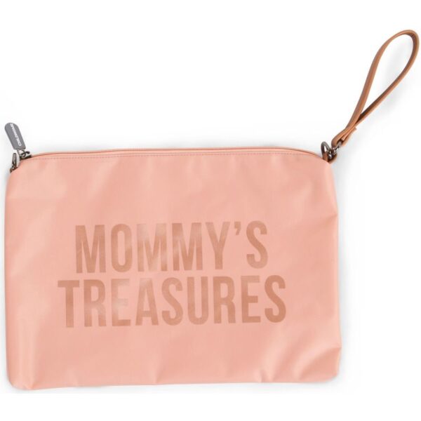 Childhome Mommy's Treasures Pink Copper cutie cu dispozitiv de prindere-Țena