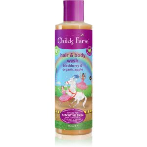 Childs Farm Hair & Body Wash Emulsie de curatare pentru corp și păr Blackberry & Organic Apple 250 ml-ro
