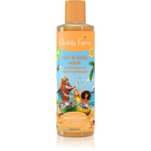 Childs Farm Hair & Body Wash Emulsie de curatare pentru corp și păr Watermelon & Organic Pineapple 250 ml-Țena
