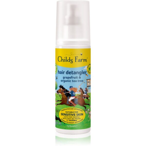 Childs Farm Hair Detangler spray pentru par usor de pieptanat pentru copii Grapefruit & Organic Tea Tree 125 ml-Țena