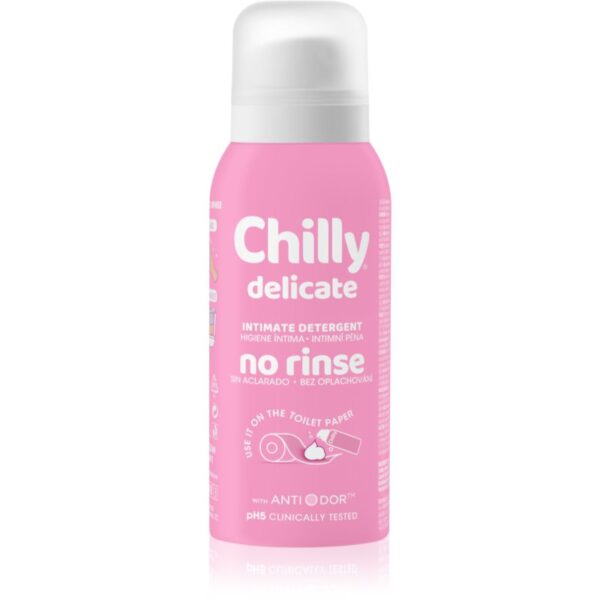 Chilly Delicate No Rinse demachiant spumant delicat pentru igiena intima 100 ml-ro