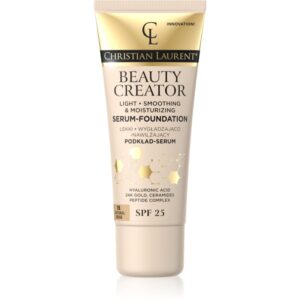 Christian Laurent Beauty Creator machiaj ușor de hidratare SPF 25 culoare 15 Natural Beige 30 ml-ro