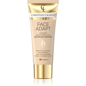 Christian Laurent Face Adapt fond de ten hidratant si catifelant culoare 02 Vanilla 30 ml-ro