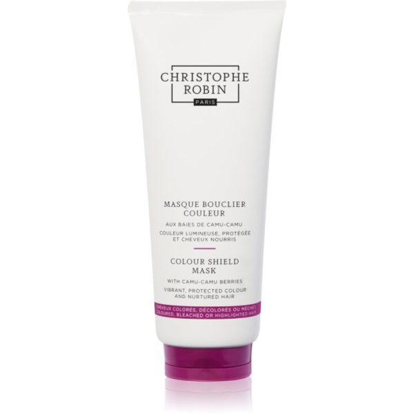 Christophe Robin Color Shield Mask with Camu-Camu Berries masca de par hranitoare pentru par vopsit sau suvitat 200 ml-Țena