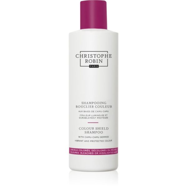 Christophe Robin Color Shield Shampoo with Camu-Camu Berries sampon hranitor pentru par vopsit sau suvitat 250 ml-Țena