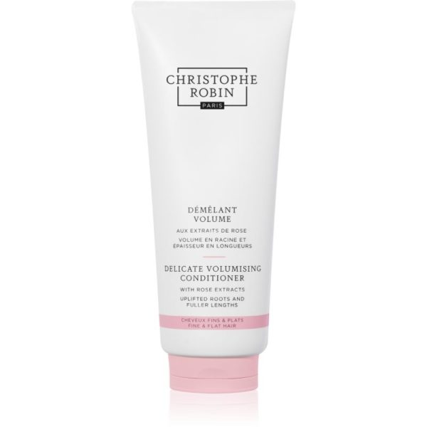 Christophe Robin Delicate Volumizing Conditioner with Rose Extracts balsam pentru păr fin cu efect de volum 200 ml-Țena