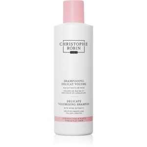 Christophe Robin Delicate Volumizing Shampoo with Rose Extracts sampon pentru volum pentru par fin 250 ml-Țena