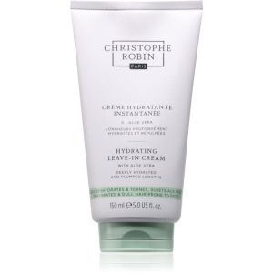 Christophe Robin Hydrating Leave in cream crema de par stralucire pentru parul uscat si fragil 150 ml-Țena