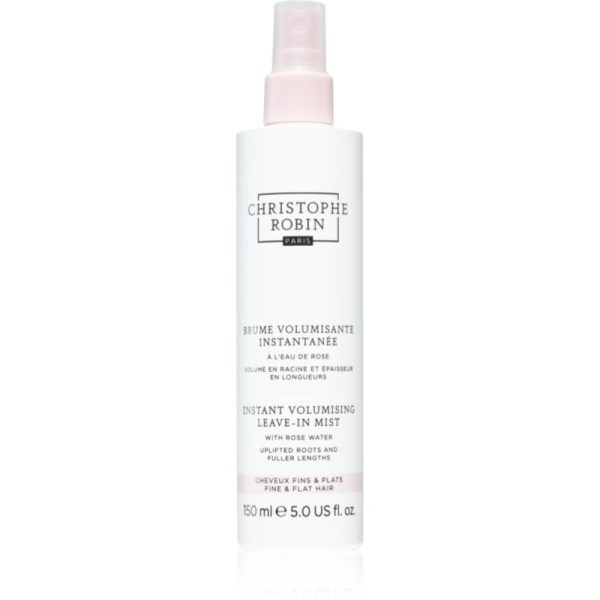Christophe Robin Instant Volumizing Leave-In Mist with Rose Water spray pentru sporirea volumului părului fin 150 ml-Țena
