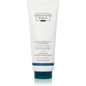 Christophe Robin Purifying Conditioner Geleé with Sea Minerals balsam gel pentru par usor de pieptanat 200 ml-Țena