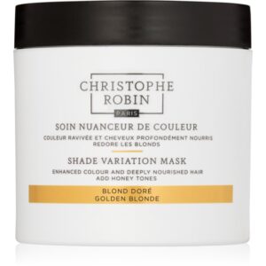 Christophe Robin Shade Variation Mask masca crema nutritiva pentru păr culoare Golden Blond 250 ml-Țena