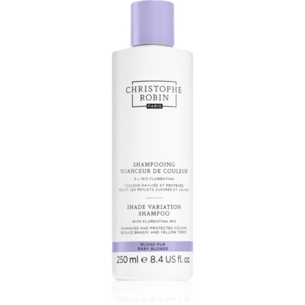 Christophe Robin Shade Variation Shampoo șampon pentru păr blond 250 ml-Țena