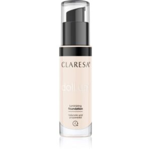 Claresa Doll Up! machiaj de stralucire pentru un look natural culoare 02 Light 34 g-ro