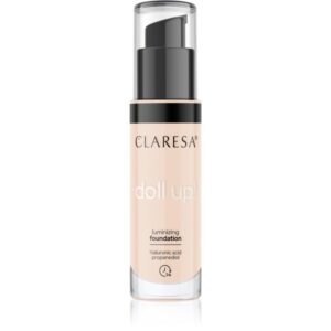 Claresa Doll Up! machiaj de stralucire pentru un look natural culoare 03 Light Medium 34 g-ro