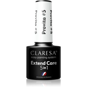Claresa Extend Care 5 in 1 Provita baza gel pentru unghii efect regenerator culoare #5 5 g-ro