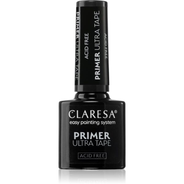 Claresa Primer Acid Free Ultra Tape lac de unghii pentru fixarea ojei 5 ml-Țena