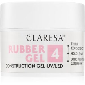 Claresa Rubber Gel Construction Gel UV/LED Gel pentru extensiile unghiilor culoare 04 45 g-Țena