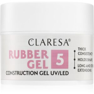 Claresa Rubber Gel Construction Gel UV/LED Gel pentru extensiile unghiilor culoare 05 45 g-Țena