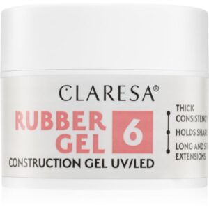 Claresa Rubber Gel Construction Gel UV/LED Gel pentru extensiile unghiilor culoare 06 12 g-Țena