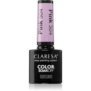 Claresa SoakOff UV/LED Color Balloon Journey lac de unghii sub forma de gel culoare Pink 504 5 g-Țena
