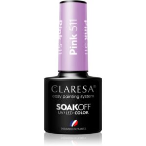 Claresa SoakOff UV/LED Color Balloon Journey lac de unghii sub forma de gel culoare Pink 511 5 g-ro